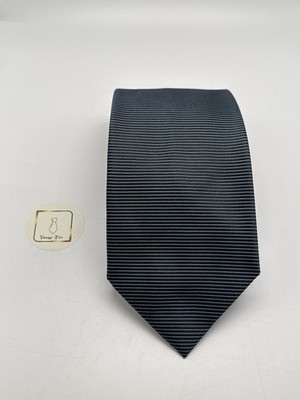 E.Marinella Micro Stripes Tie - 100% Silk - Pristine Condition - Luxury Vintage