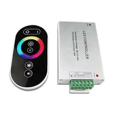 6-Key RGB Touch Remote + DC12V-24V 18A RF Controller For RGB LED Strip Light