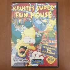 Krusty's Super Fun House (Sega Genesis, 1994) - Authentic Missing Manual