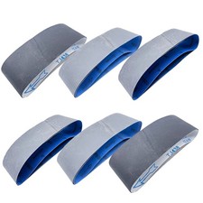Sanding Belts 3 x 21 Inch Silicon Carbide Sander Paper - 4 PCS Each of 600, 8...