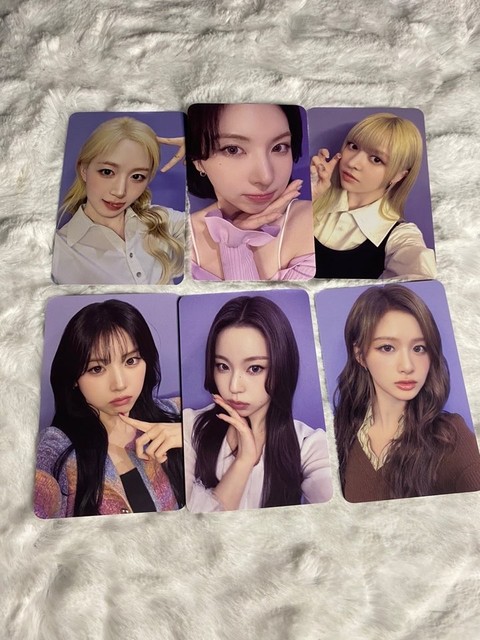 NMIXX 1ST BLUE VALENTINE OFFICIAL MAKESTAR fan sign event 연말룩 ver PHOTOCARD