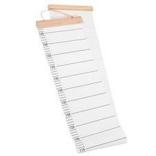Growth Wall Chart Canvas Height Measurement Ruler Hanging Height Chart For Kids