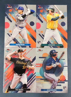 2025 Topps Finest BASE 1-300 with Rookies You Pick - 2 Card Minimum