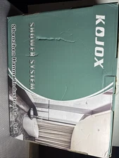 KOJOX 12 Inch Shower System w/ High Pressure Rainfall Shower Head New In Box