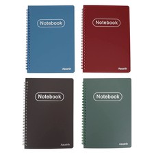 Spiral Notebook Set of 4 A5 College Ruled Lined Journal/Notebook5.7'' x 8.3''...