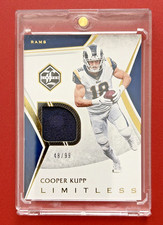 2019 Panini Limited - Limitless Materials Cooper Kupp #LM-16 /99 (MEM)