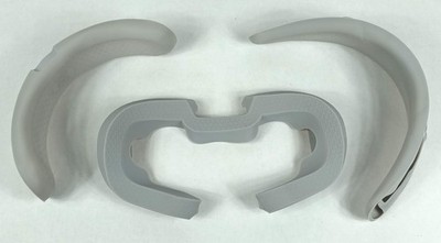 For Rift S VR Headset AMVR Silicone 3 Piece Facial Interface & Headband Covers