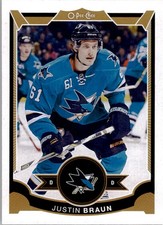 2015-16 O-Pee-Chee #212 Justin Braun - HKY