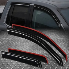Tape-on For 17-25 Honda Ridgeline Window Visor Vent Sun Rain Guard Deflector Tape-on For 17-25 Honda Ridgeline Window Visor Vent Sun Rain Guard Deflector
