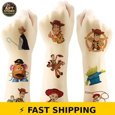 WIEEZN Toy Story 5 Temporary Tattoos - 20 Cartoon Stickers