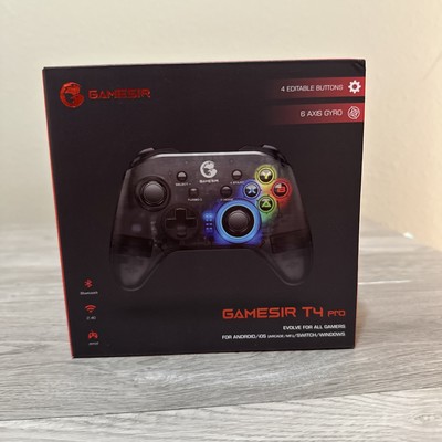 GameSir T4 Pro Wireless Bluetooth Gaming Controller for PC/Switch/Android/iPhone