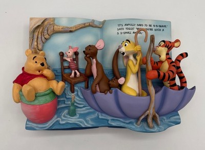 Bradford Exchange Winnie The Pooh Storybook Collection   A Very Great Rescue 