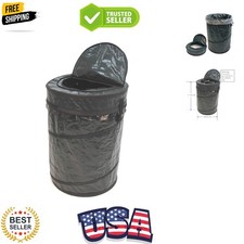 Redmon Green Culture Campers Choice Pop Up Trash Container, 18x25