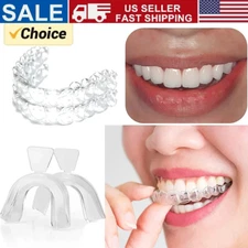 Stop Snoring Mouthpiece Sleep Apnea Guard Bruxism Anti Snore Pure Grind Aid Tray