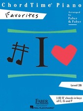 ChordTime Piano: Favorites Level 2B  Beginner Piano Sheet Music Songbook fo...