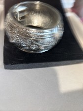 Srebrny wir w stylu tureckim, bransoletka z cyny zawias