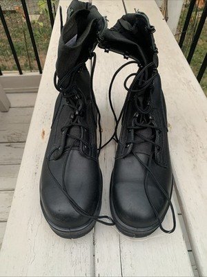 BELLEVILLE 300 TRP ST HOT WEATHER BLACK STEEL TOE BOOTS MEN'S Sz