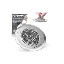 Effortless Cleaning Sink Strainer with Reversible Chain Mesh and 304 Stainless