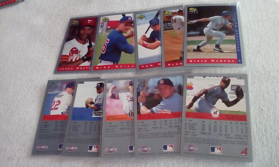 1993 Classic/Best Baseball 200-300 part. set  Pick cards that you may want/need. - Image 3 of 4