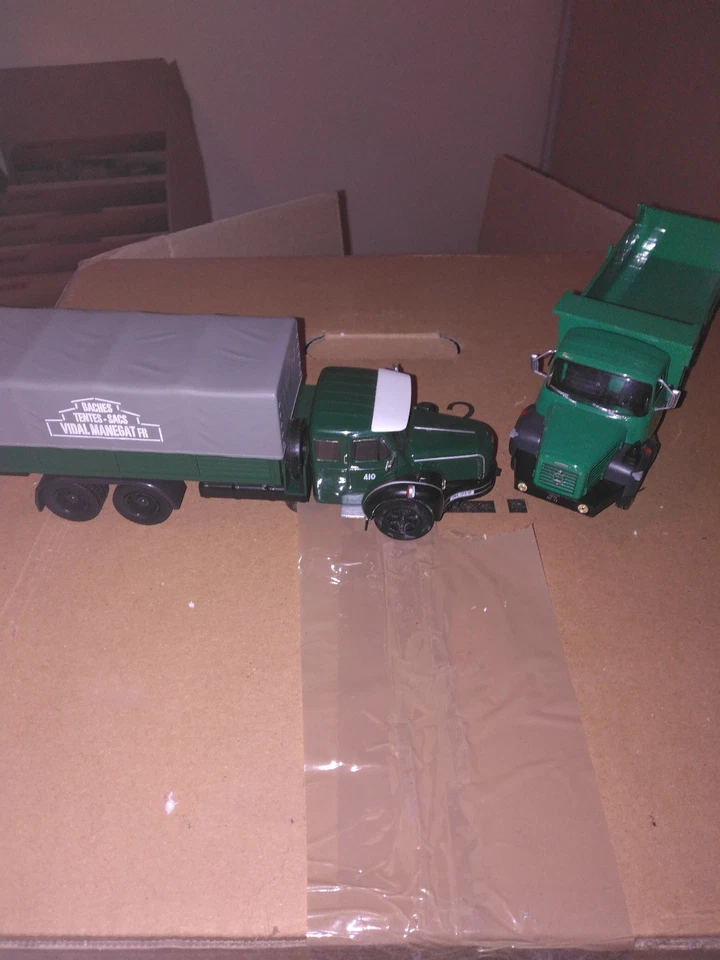 CAMIONS AUTREFOIS BERLIET 1/43 ALTAYA 33-82 - Photo 2/2