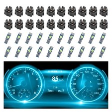 20PCS Car LED Dash Lights - Super Bright Instrument Cluster Light Ice Blue