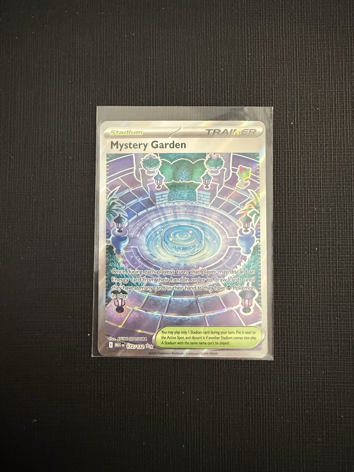 Mystery Garden 172/132 Me01: Mega Evolution Holo