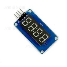 1pcs Red 4 Bits TM1637 Digital Tube LED Clock Display Module for Arduino
