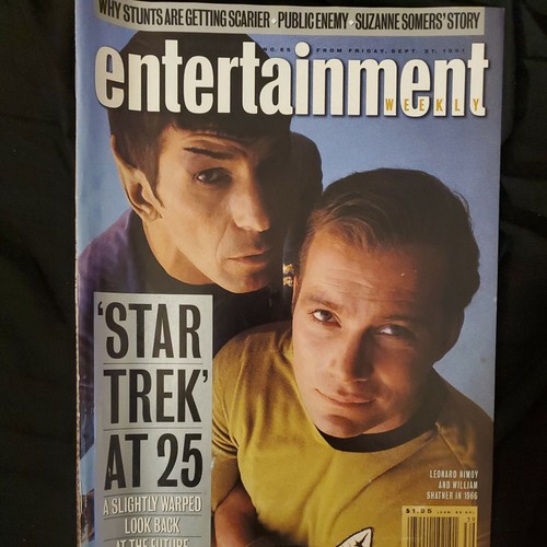 LOT OF 6 VINTAGE 1990'S STAR TREK MAGAZINES TIME OMNI ENTERTAINMENT WEEKLY - Picture 6 of 8
