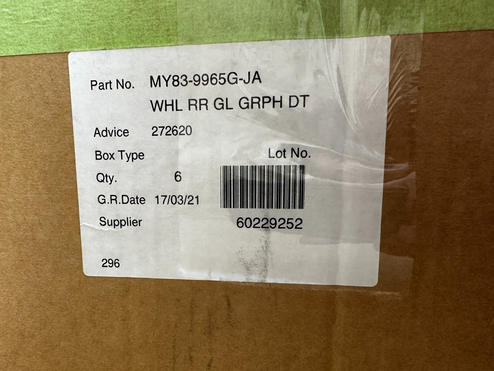 R22 New Genuine 2020 ASTON MARTIN DBX 22x11.5J WHEEL RIM ALLOY OEM  MY83-9965G