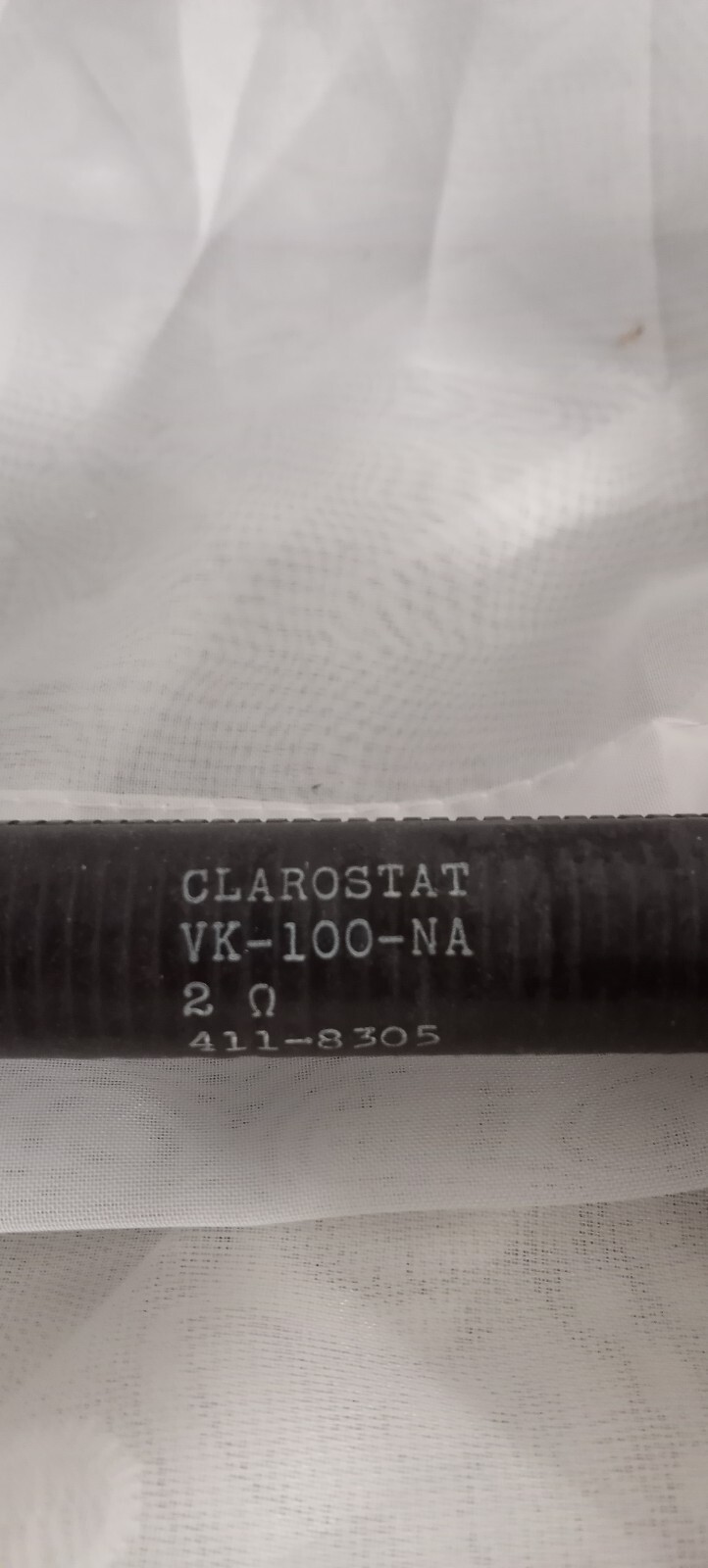 Clarostat -  VK-100-Na 2 Resistor, 2 OHMS 411-8305 NOT TESTED