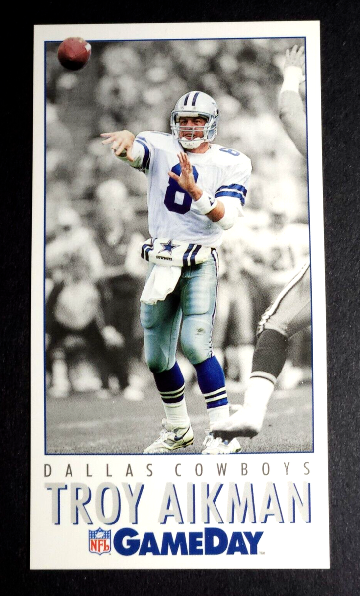 1992 GAMEDAY FOOTBALL #227 TROY AIKMAN DALLAS COWBOYS *NRMT *HOF