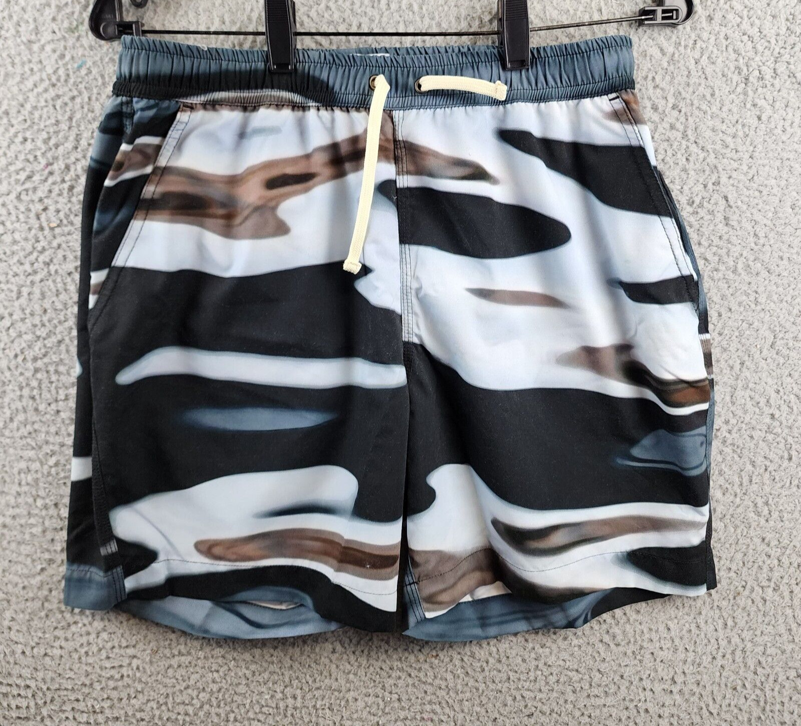 Плавки для плавания Blue Sky Inn Night Sea мужские M Multi Pull On с завязками на талии