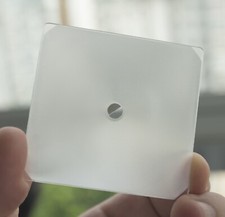 62X64MM 45 DEGREES SPLIT IMAGE SCREEN FOR ROLLEIFLEX 3.5T, 3.5F ROLLEICORD Vb