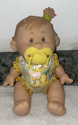 Yogurtini Baby Doll Nicole Pineapple Removable Pacifier Binky Posable Doll 2012
