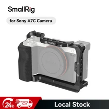 SmallRig Camera Cage for Sony A7C Camera, with Silicone Side Handle- 3212B