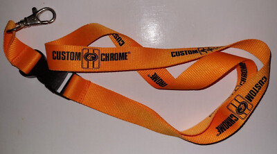 Custom Chrome Schlüsselband Lanyard NEU (M132)