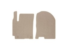 Velours Fußmatten für Hyundai Kona I Bj. 2017 - 2023 Automatten VORNE BEIGE PREM