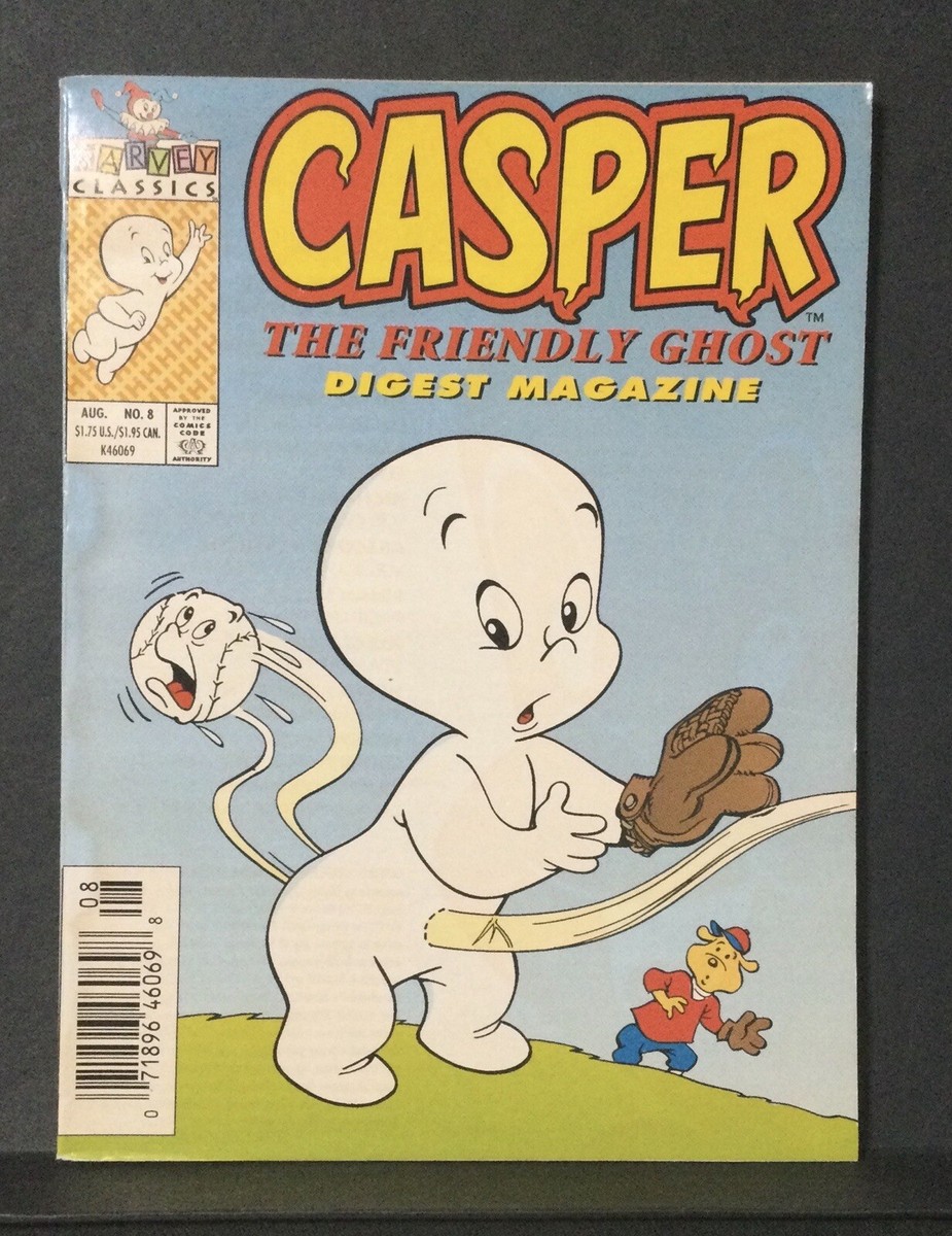 Casper The Friendly Ghost Digest - #8 - Harvey - Newsstand - 1993