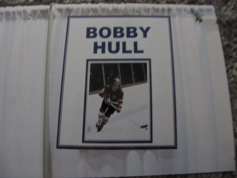 Bobby Hull Auto Hockey stick, possibly stadium give away in Pittsburg