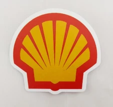 Shell Gasoline Waterproof Logo Decal Sticker 2"x2"