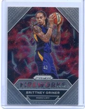 2021 Panini Prizm WNBA Fireworks Insert NO. 10 Brittney Griner - Phoenix Mercury