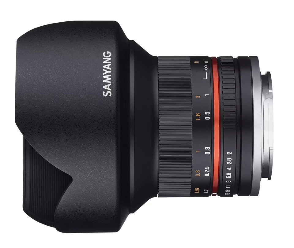 Samyang 12mm F2.0 High Speed Wide Angle Lens (Sony E Black) - Image 2 of 4
