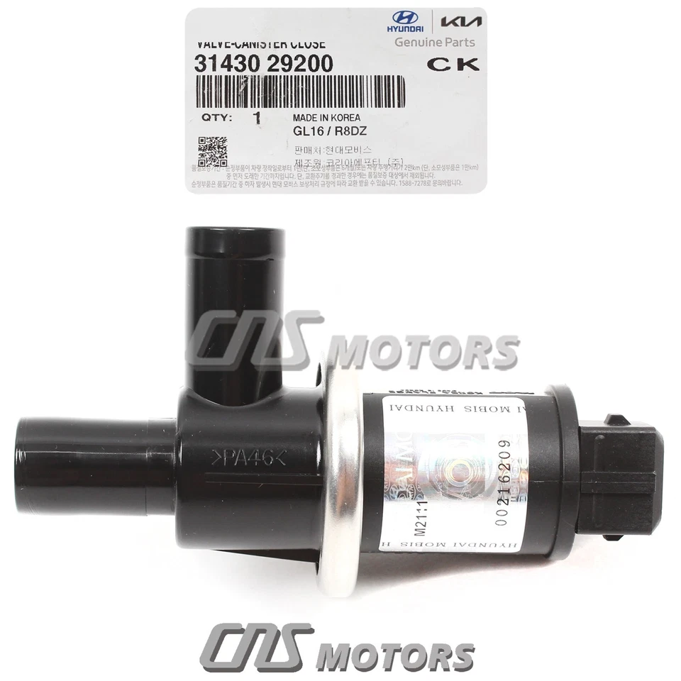 ✅GENUINE✅ Vapor Canister Purge Control Valve 1996-2014 Hyundai Kia 3143029200 - Image 2 of 4