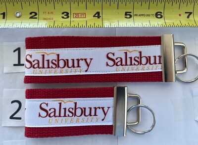 Salisbury University Keychain College Fob Stocking Stuffer Gift 4 Him Her Mom