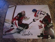 KRYSTOF HRABIK SIGNED 8X10 MATTE PHOTO TRI CITY AMERICANS (C) SAN JOSE SHARKS