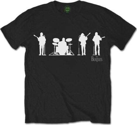 FILA Beatles Saville Row Line Up (Silhouette Bianche) T shirt 100% cotone