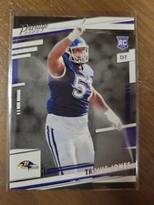 2022 PANINI PRESTIGE FOOTBALL TRAVIS JONES RC BALTIMORE RAVENS ROOKIE #358