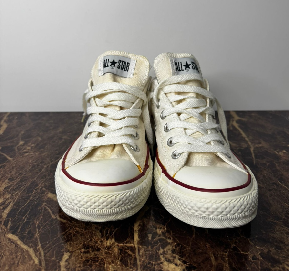 Sneakers Chuck Taylor All Star Canvas, Mens Shoes White Size 7.5 Converse-image