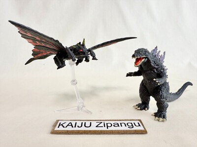 2025 Bandai HG Godzilla vs Mothra 3'' Millennium Godzilla 1999 & Battra Figur