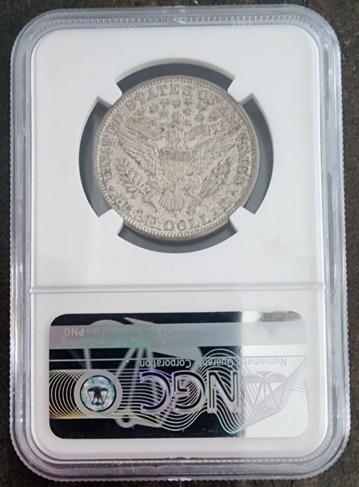 1915 D 50 Cent Barber Half Dollar MS64 NGC CAC - Image 2 of 2
